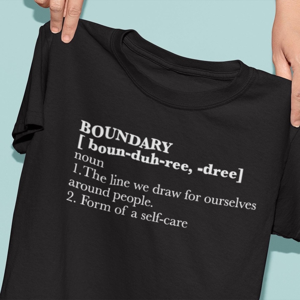 Boundary cotton tee
